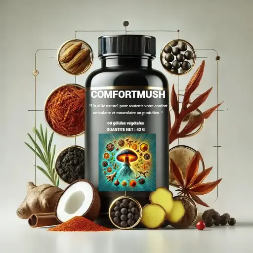 [COMFORTMUSH-002] COMFORTMUSH - antidouleur naturel & récupération complète 🦴💪