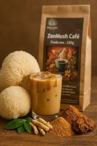 ZenMush - Le café anti-stress qui apaise dès la 1ère tasse ☕